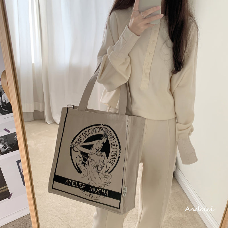 Ulzzang tote bag new arrivals