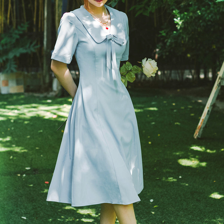 Light blue vintage dress best sale