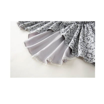Retro multi-layer thin irregular lace sexy tutu skirt
