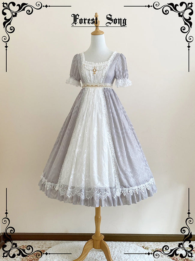 Western Queen Embroidered Classical Dress (ミドル丈) – remulia