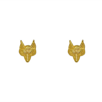 金狐の耳飾り
